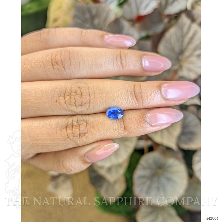 1.13 Ct. Blue Sapphire from Ceylon (Sri Lanka)