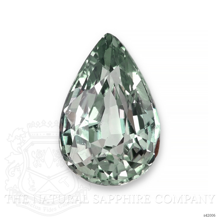 0.70 Ct. Green Sapphire from Ceylon (Sri Lanka)