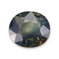 0.90 Ct. Bluish Green Sapphire from Ceylon (Sri Lanka) Video