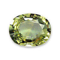 0.95 Ct. Yellowish Green Sapphire from Ceylon (Sri Lanka) Video
