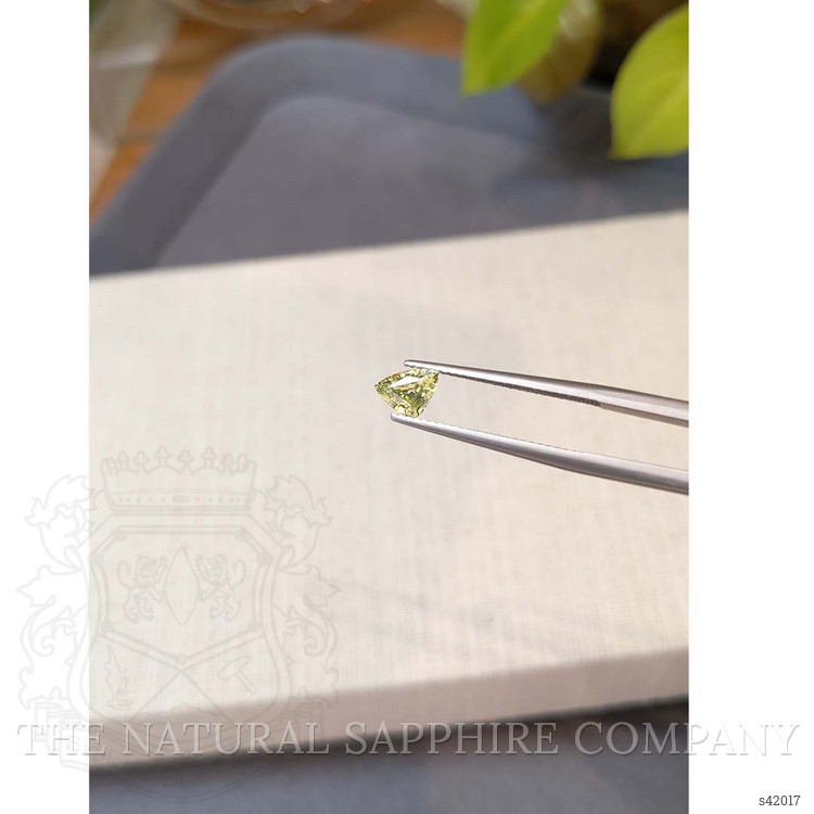 0.70 Ct. Yellow Sapphire from Ceylon (Sri Lanka)
