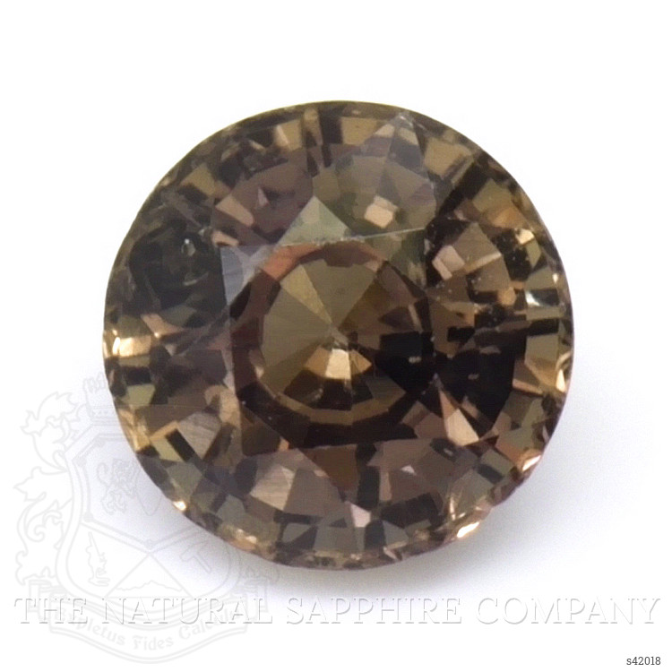 1.03 Ct. Brown Sapphire from Ceylon (Sri Lanka)