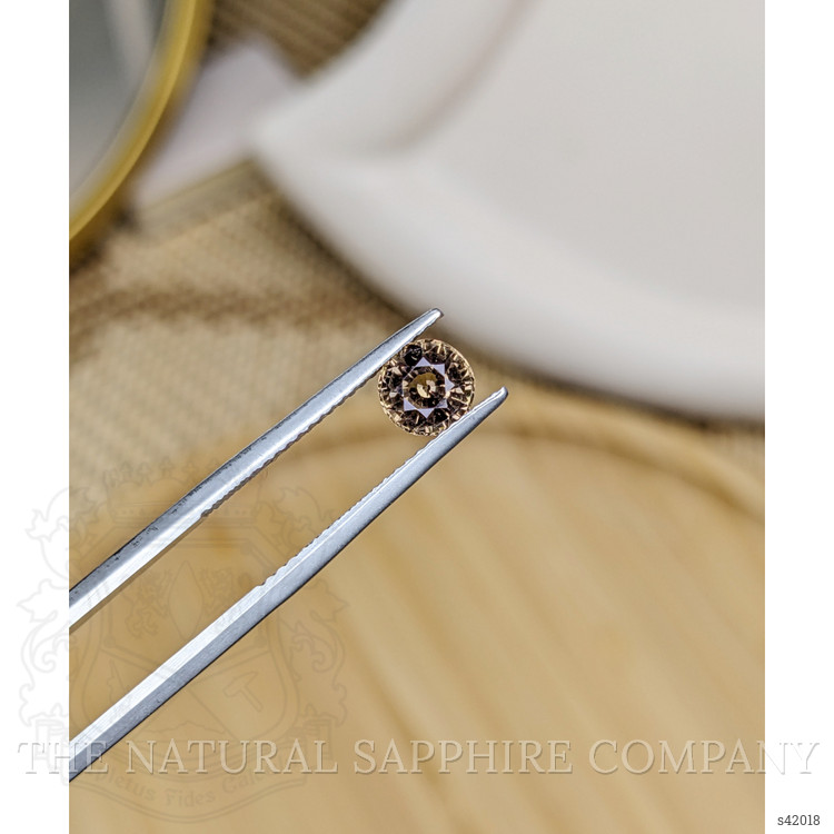 1.03 Ct. Brown Sapphire from Ceylon (Sri Lanka)