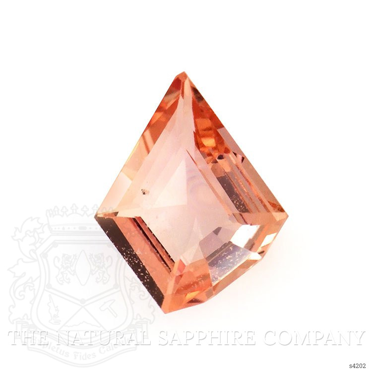 0.65 Ct. Padparadscha Sapphire from Ceylon (Sri Lanka)