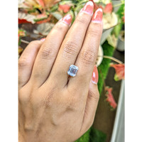 3.07 Ct. White Sapphire from Ceylon (Sri Lanka) Life Style