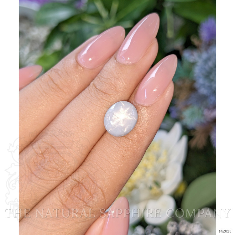 5.07 Ct. Grey Star Sapphire from Ceylon (Sri Lanka)