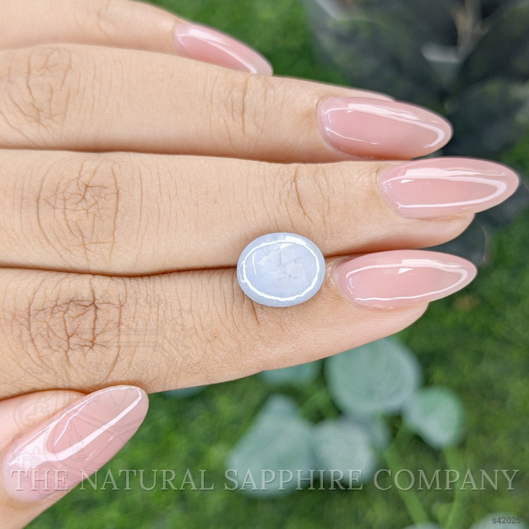 5.07 Ct. Grey Star Sapphire from Ceylon (Sri Lanka)