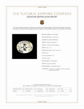 1.16 Ct. Yellow Sapphire from Ceylon (Sri Lanka) Scan Report