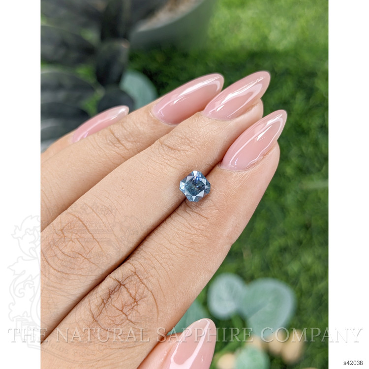 1.30 Ct. Greenish Blue Sapphire from Madagascar