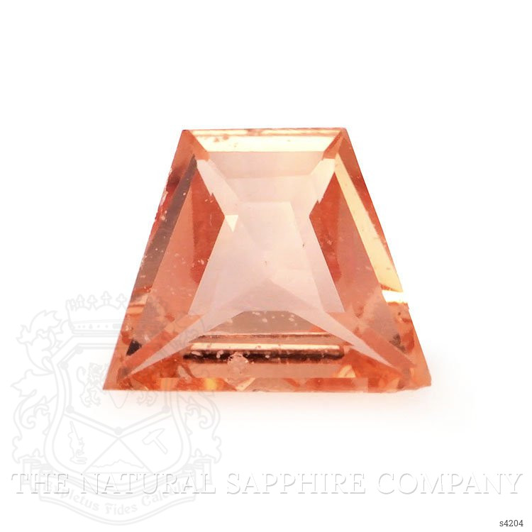 0.69 Ct. Padparadscha Sapphire from Ceylon (Sri Lanka)