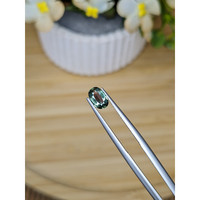 0.76 Ct. Yellowish Green Sapphire from Ceylon (Sri Lanka) Life Style