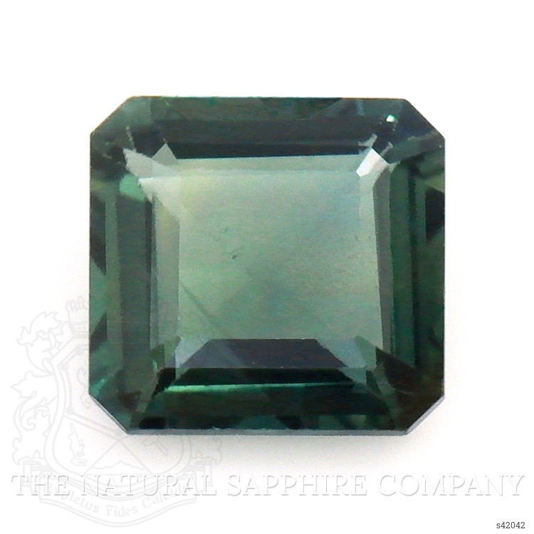 0.75 Ct. Bluish Green Sapphire from Ceylon (Sri Lanka)