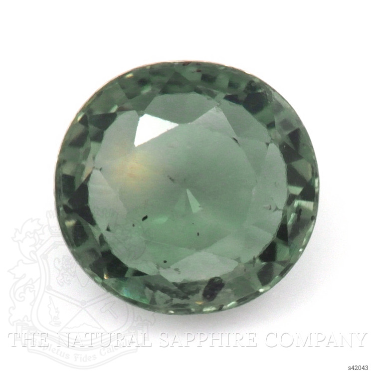 0.97 Ct. Green Sapphire from Ceylon (Sri Lanka)