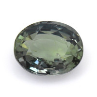 0.83 Ct. Bluish Green Sapphire from Ceylon (Sri Lanka) Video