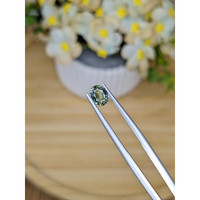0.83 Ct. Bluish Green Sapphire from Ceylon (Sri Lanka) Life Style