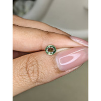 0.72 Ct. Green Sapphire from Ceylon (Sri Lanka) Life Style