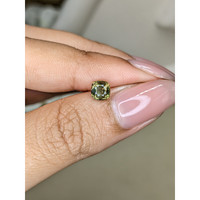 0.86 Ct. Yellowish Green Sapphire from Ceylon (Sri Lanka) Life Style
