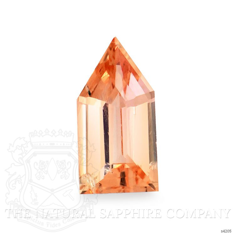 0.68 Ct. Padparadscha Sapphire from Ceylon (Sri Lanka)