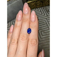 3.48 Ct. Blue Sapphire from Ceylon (Sri Lanka) Life Style