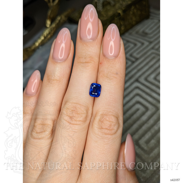 2.55 Ct. Blue Sapphire from Ceylon (Sri Lanka)