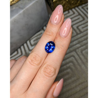 6.66 Ct. Blue Sapphire from Ceylon (Sri Lanka) Life Style