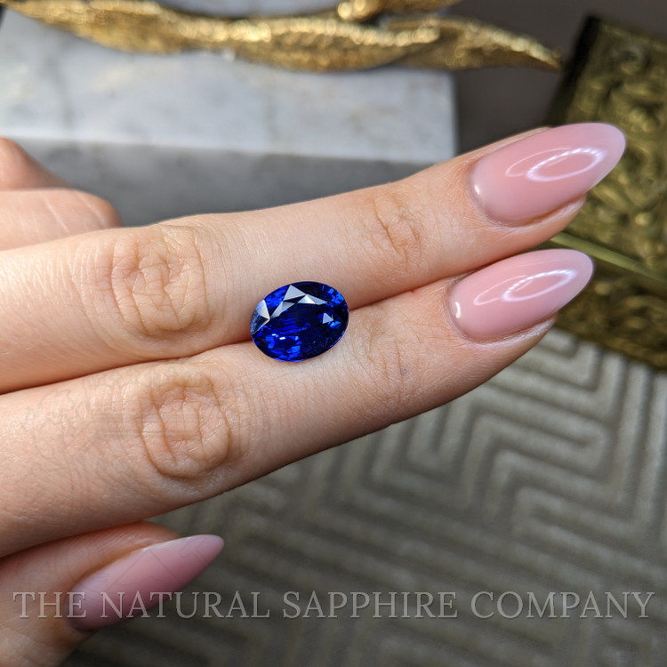 6.66 Ct. Blue Sapphire from Ceylon (Sri Lanka)