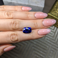 9.18 Ct. Blue Sapphire from Ceylon (Sri Lanka) Life Style