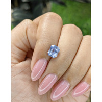 2.06 Ct. Blue Sapphire from Ceylon (Sri Lanka) Life Style