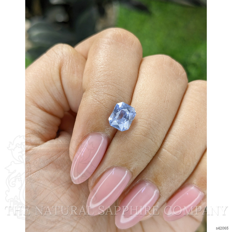 2.06 Ct. Blue Sapphire from Ceylon (Sri Lanka)