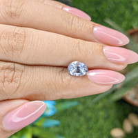 2.02 Ct. Blue Sapphire from Ceylon (Sri Lanka) Life Style