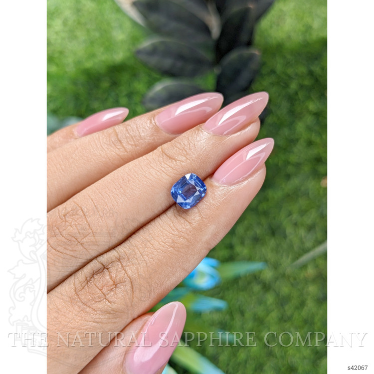 2.03 Ct. Blue Sapphire from Ceylon (Sri Lanka)