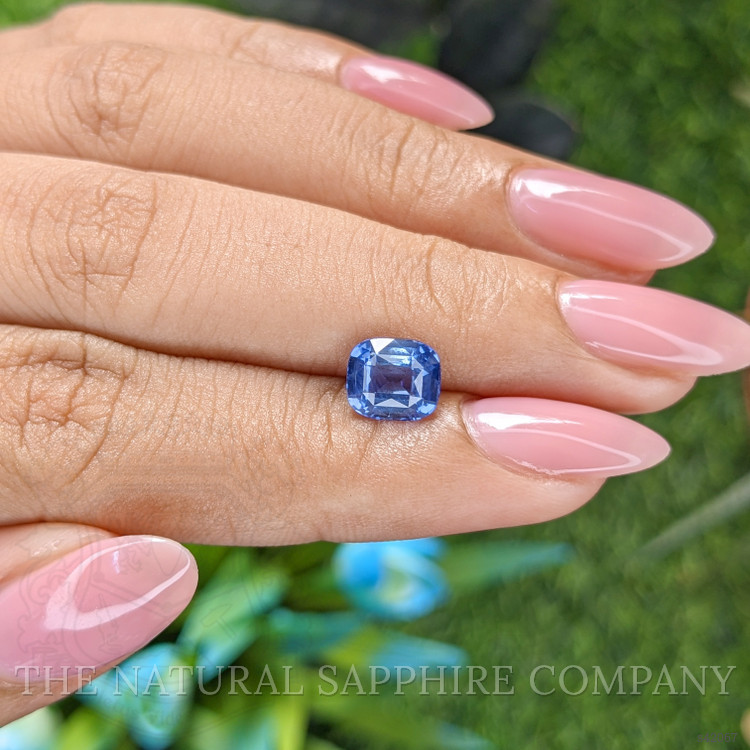2.03 Ct. Blue Sapphire from Ceylon (Sri Lanka)