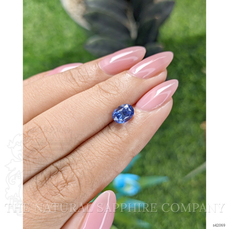 1.52 Ct. Blue Sapphire from Ceylon (Sri Lanka)