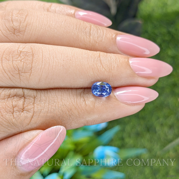 1.52 Ct. Blue Sapphire from Ceylon (Sri Lanka)