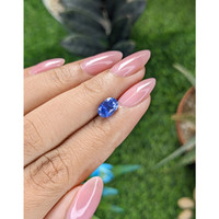 1.77 Ct. Blue Sapphire from Ceylon (Sri Lanka) Life Style