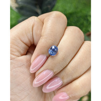 1.62 Ct. Blue Sapphire from Ceylon (Sri Lanka) Life Style