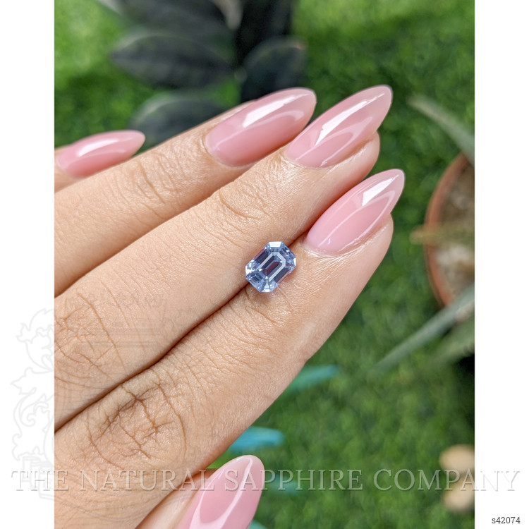 1.52 Ct. Bluish Purple Sapphire from Ceylon (Sri Lanka)