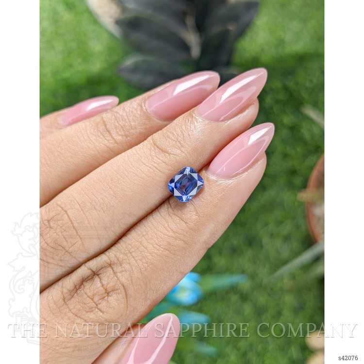 1.55 Ct. Blue Sapphire from Ceylon (Sri Lanka)