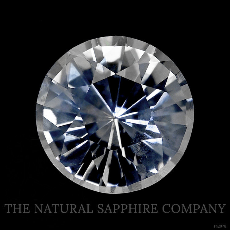 1.16 Ct. White Sapphire from Ceylon (Sri Lanka)