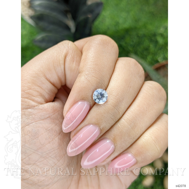 1.16 Ct. White Sapphire from Ceylon (Sri Lanka)