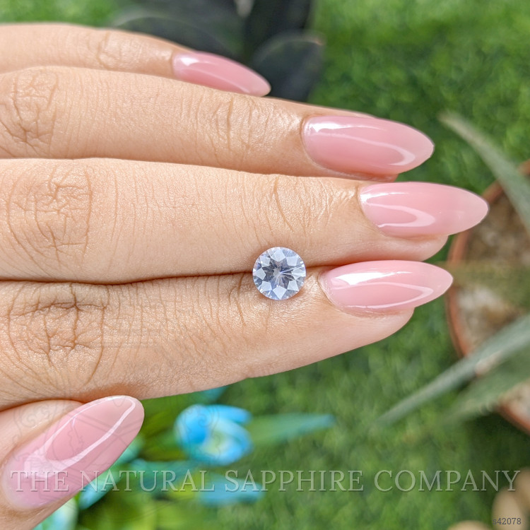 1.16 Ct. White Sapphire from Ceylon (Sri Lanka)