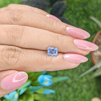 1.14 Ct. Blue Sapphire from Ceylon (Sri Lanka) Life Style