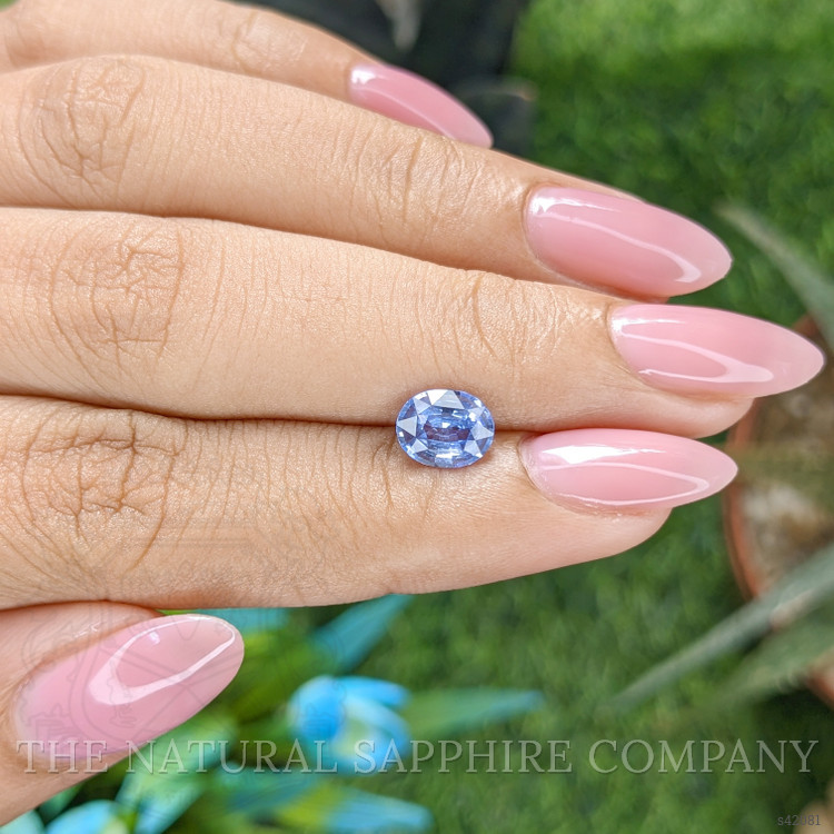 1.31 Ct. Blue Sapphire from Ceylon (Sri Lanka)