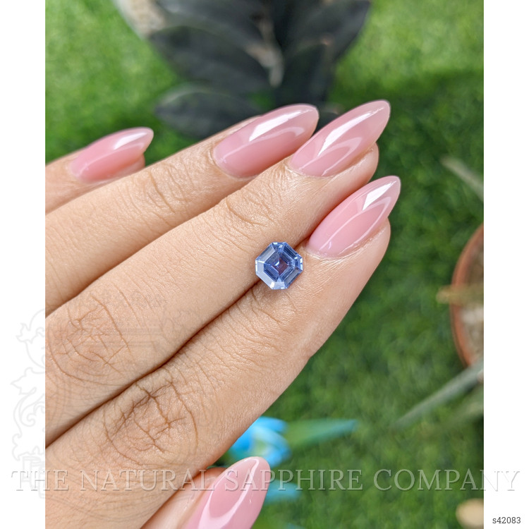1.13 Ct. Blue Sapphire from Ceylon (Sri Lanka)