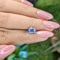 1.31 Ct. Blue Sapphire from Ceylon (Sri Lanka) Life Style