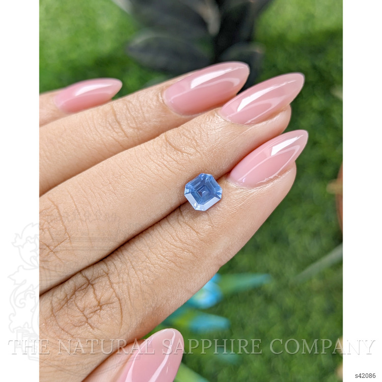 1.14 Ct. Blue Sapphire from Ceylon (Sri Lanka)