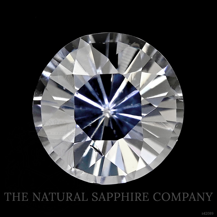 1.13 Ct. White Sapphire from Ceylon (Sri Lanka)