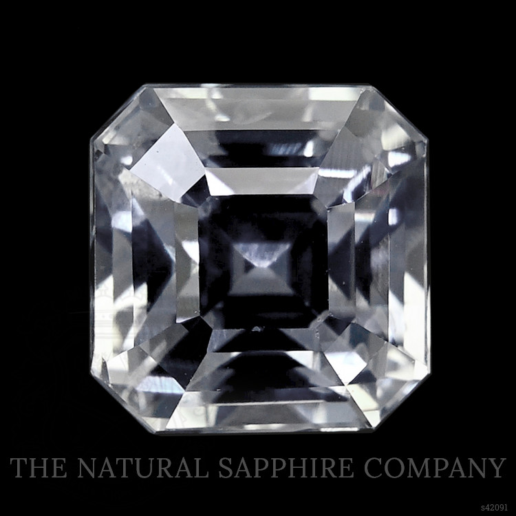 1.06 Ct. White Sapphire from Ceylon (Sri Lanka)