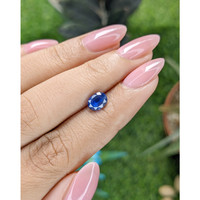 1.49 Ct. Blue Sapphire from Ceylon (Sri Lanka) Life Style