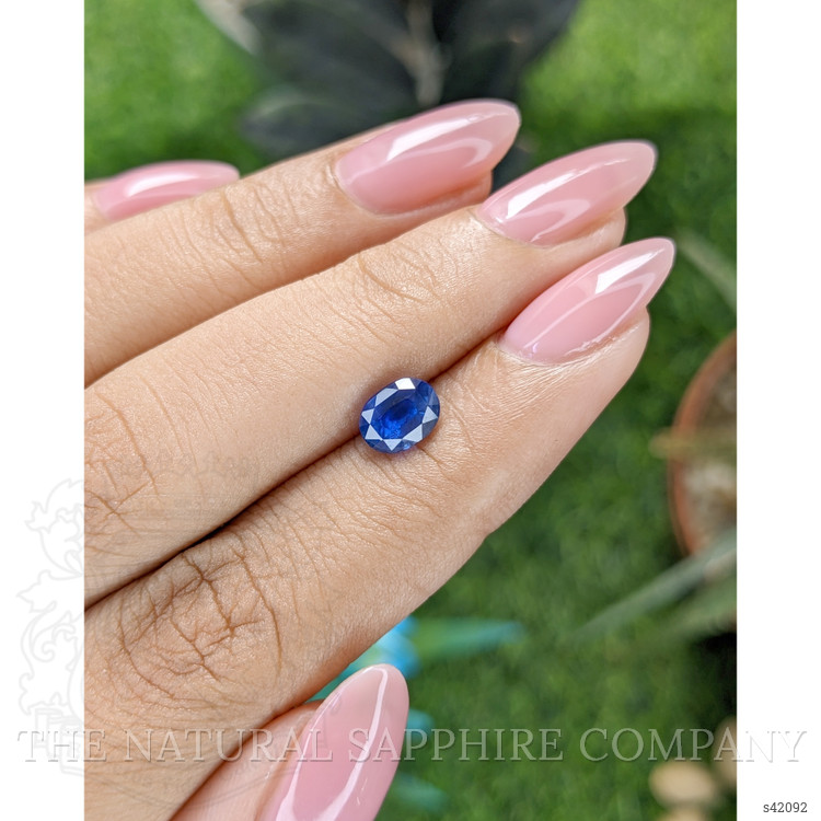 1.49 Ct. Blue Sapphire from Ceylon (Sri Lanka)